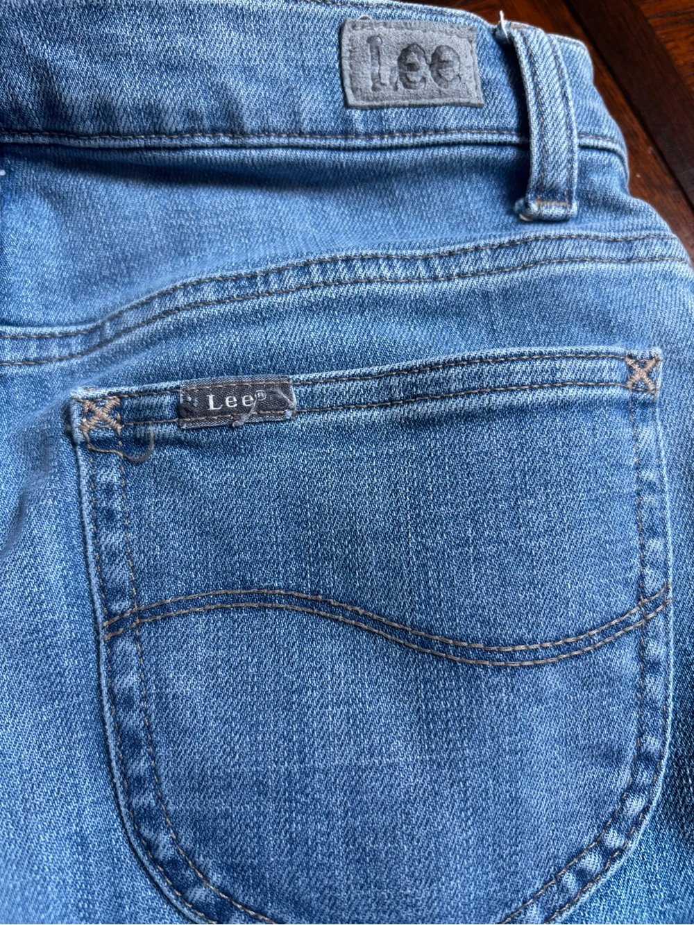 Lee mid rise Women's Light Blue Denim Jeans